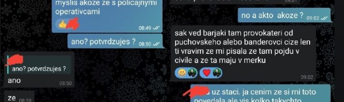 Uz zas ma idu zatykat? Za co?Za ucast na pochode za rodinu?!Alebo… Len tak? Do…