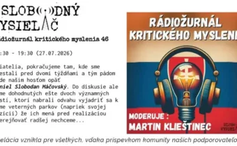 Rádiožurnál kritického myslenia 46 Daniel Slobodan Máčovský