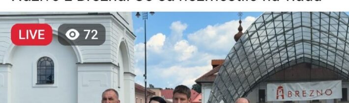 Vysiela tieňová vláda na výjazdovom rokovaní v Brezne…