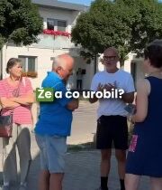 Ty podomový šmejd! Ty povedz jednu dobrú vec, ktorú si urobil, keď si vládol! Ty…