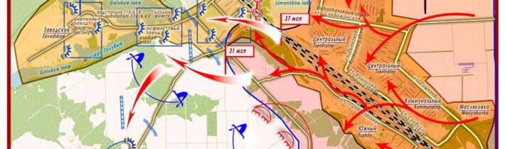 Jednotky 25. kombinovanej armády dokončujú likvidáciu ukrowehrmachtu pri meste Krasnyj Liman