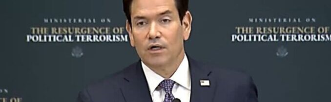 Marco Rubio: Krajně levicový terorismus je „revolta nejhorších proti nejlepším, revolta slabých a zbabělých proti silným a dobrým.“