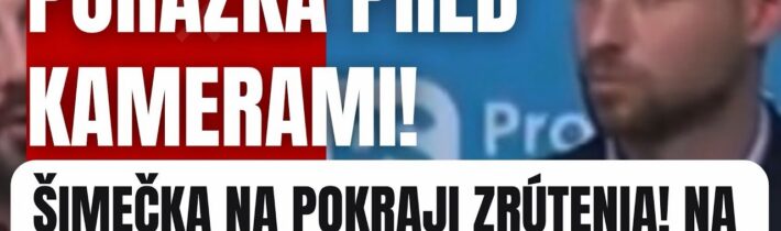 ŠIMEČKA TO NEČAKAL! Na tlačovke prišla porážka pred kamerami #politika #fico #komentar