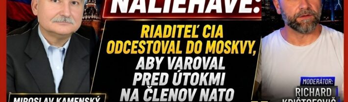 Miroslav Kamenský – TVOTV: Aktuálny vývoj Rusko–Ukrajina a naliehavé bezpečnostné varovania