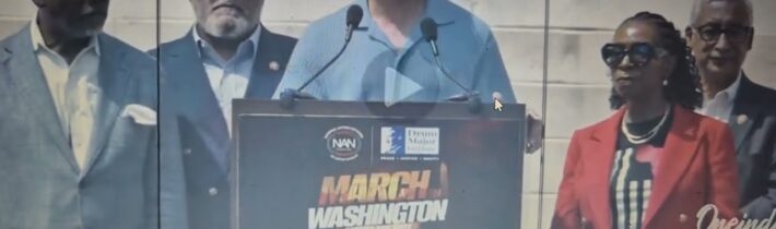 „Vůbec nejhorší prezident USA“: Hakeem Jeffries RÝPE do Trumpa při 63.výročí pochodu na Washington..