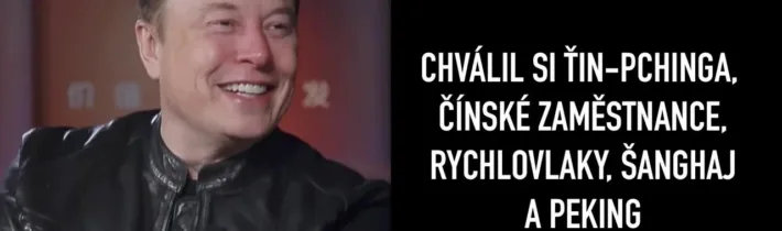 Musk dal rozhovor Čínské centrální televizi: Robot vám postaví hrad, když budete chtít