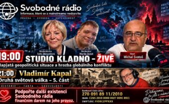 19:00 – Studio Kladno – ŽIVĚ – Michal Svatoš
