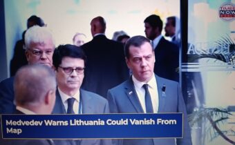 DMITRIJ MEDVEDĚV VARUJE: Litva zmizí z mapy světa, pokud bude na svém území hostit jaderné zbraně…