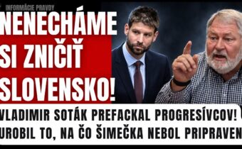 Slovensko vám nedáme! Vladimir Soták vystavil Šimečkovi jasnú STOPKU #politika #komentar #slovensko