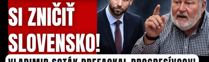 Slovensko vám nedáme! Vladimir Soták vystavil Šimečkovi jasnú STOPKU #politika #komentar #slovensko