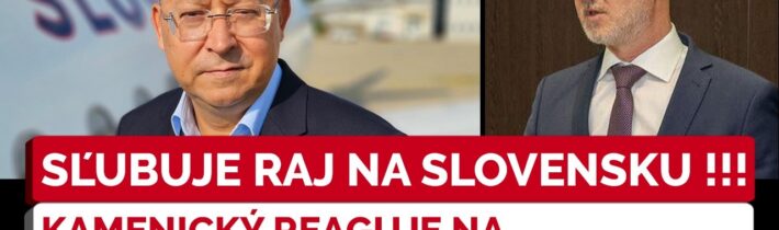 Kamenický reaguje na neuveriteľný trapas Gröhlinga v živom vysielaní. Kritiku dostal aj Korčok