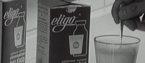 Dobová reklama na mliečne výrobky (1973)