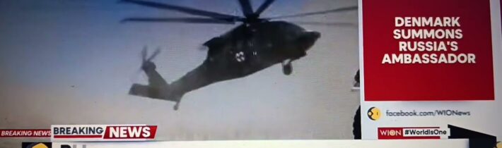 Rusko varuje NATO: odpáleny dvě světlice na dánskou vojenskou helikoptéru nad Baltským mořem…