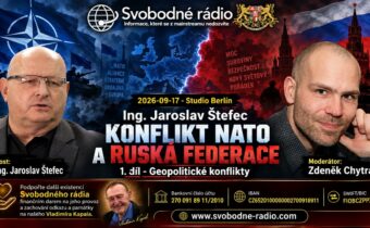 AUDIO – 2026-09-17-Studio Berlín –  Ing. Jaroslav Štefec – Konflikt NATO a Ruská federace – 1. díl