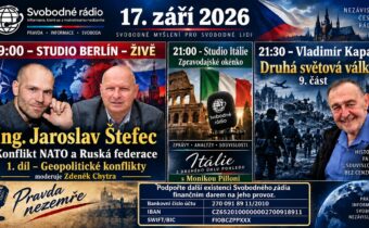 – Studio Berlín – ŽIVĚ – Ing. Jaroslav Štefec – Konflikt NATO