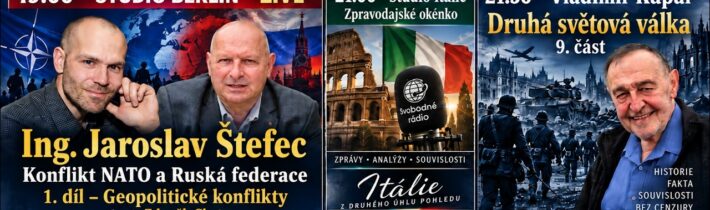 19:00 – Studio Kladno – ŽIVĚ – Jiří Kobza, kandidát do Senátu