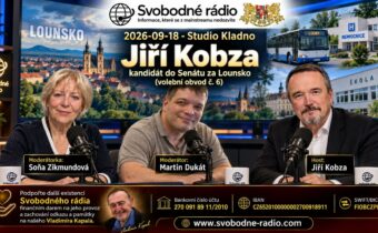 2026-09-18 – Studio Kladno – Jiří Kobza, kandidát do Senátu za Lounsko (volební obvod č. 6)