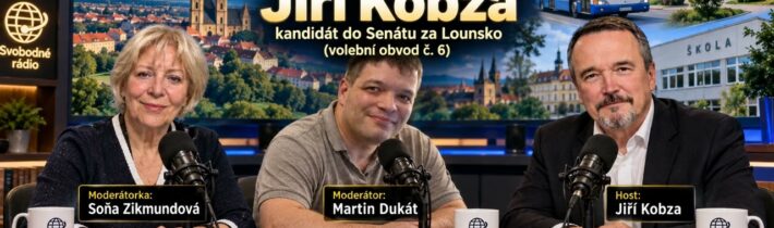 2026-09-18 – Studio Kladno – Jiří Kobza, kandidát do Senátu za Lounsko (volební obvod č. 6)