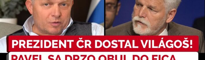Fico tvrdo uzemnil prezidenta Pavla: POVIEM TI TO EŠTE RAZ #komentar #politika #cesko #slovensko