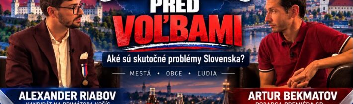 SLOVENSKO PRED VOĽBAMI: Aké sú skutočné problémy miest a obcí? | Artur Bekmatov a Alexander Riabov