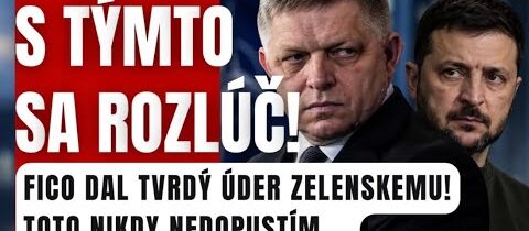 TVRDÝ ÚDER PRE KYJEV! Fico rázne zakročil v priamom prenose: Zelenskyj zostal bez slov