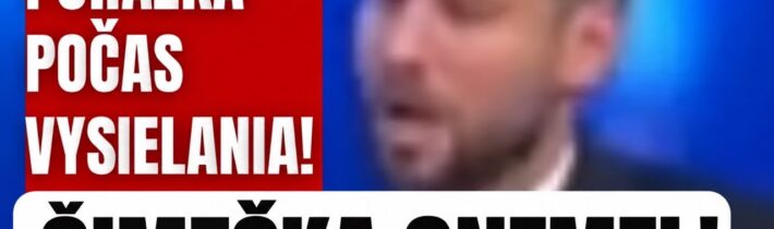 Šimečka ostal v šoku! Porážka v živom vysielaní, po ktorej zavládlo ticho