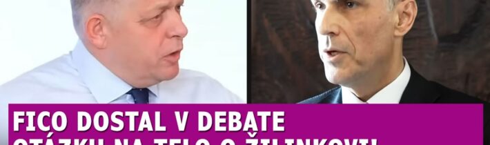 Fico dostal v debate otázku NA TELO o Žilinkovi, nezaváhal ani na sekundu