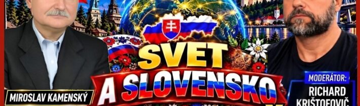 Miroslav Kamenský: TVOTV:  SVET A SLOVENSKO | Richard Kristofovič