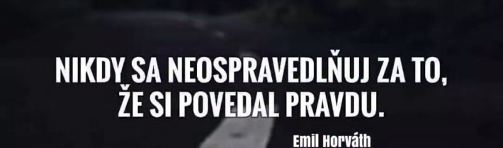 Múdro Emila Horvátha na utorok / Fľuska post 2026-09-15 09:02:46