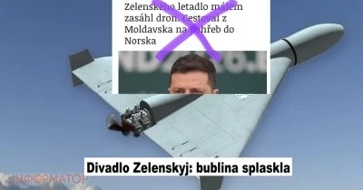 Proudový tryskáč Shahedges? Výbuchy dronů v Německu? Prý měl jen Zelenský v Moldavsku zaražené prdy, smějí se…