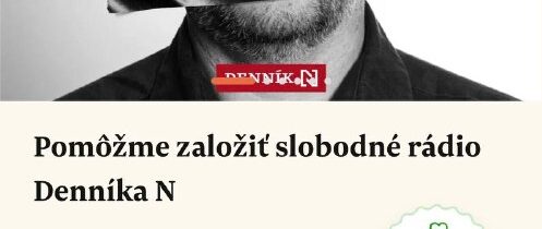 Denník N chce založit slobodné rádioa tak spustilo ďaľšiu pračku na doniu. Dnes …