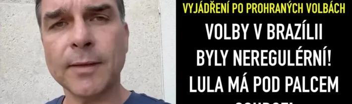 Flávio Bolsonaro: Konec demokracie v Brazílii? Lulův soudce mi sebral pas a otec Jair sedí ve vězení