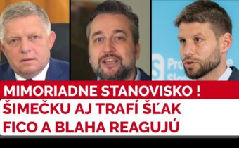 Fico a Blaha oznámili Šimečkovi najhoršiu správu. Predsedníctvo SMERU rozhodlo! #politika #komentar