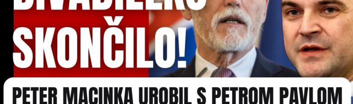 Zlomový moment! Macinka urobil krok voči Pavlovi, ktorý môže vstúpiť do histórie #politika #fico