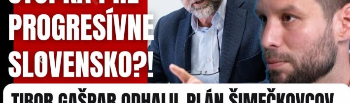 Tvrdé slová bez servítky! Tibor Gašpar odhalil plán Šimečkov, ktorý vyvolal #politika #smersd #sns