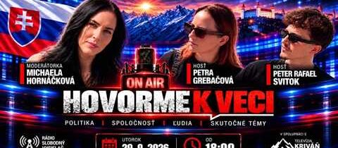 Hovorme k veci – Petra Grebáčová a Peter Rafael Svitok