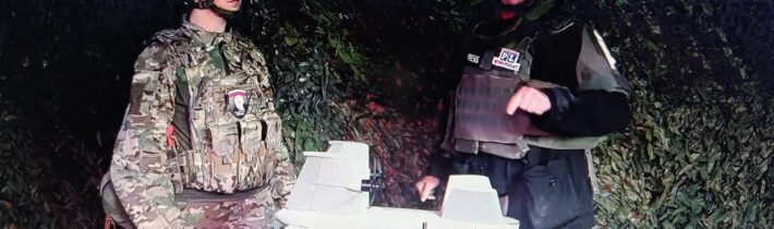 Patrick Lancaster: ruská tajná zbraň na principu umělé inteligence; zbraň proti ukrajinským dronům..