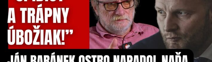 Stratil nervy! Ján Baránek ostro napadol Jaroslava Naďa pred kamerami #politika #fico #slovensko