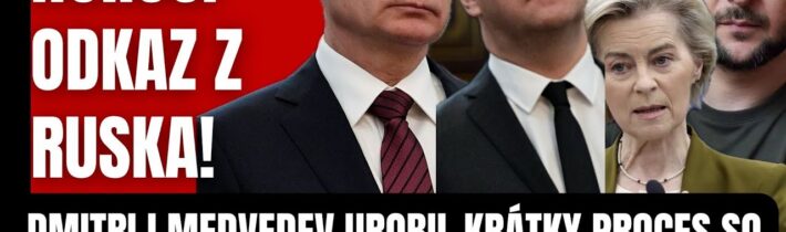Traste sa! Medvedev poslal odkaz Kyjevu a Bruselu! Tvrdé slová z Ruska #politika  #slovensko #fico
