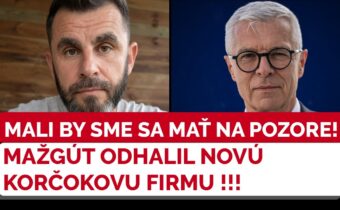 Unikli nové informácie o Korčokovi. Mažgút zverejnil niečo, čo sa v médiách bežne nedozviete