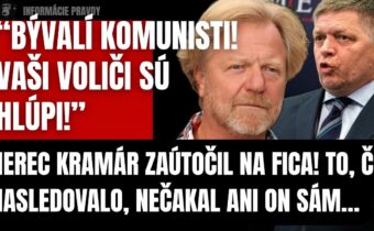 Prepískol to! Maroš Kramár zaútočil ma Fica! To, čo nasledovalo, nečakal ani on sám #fico #politika