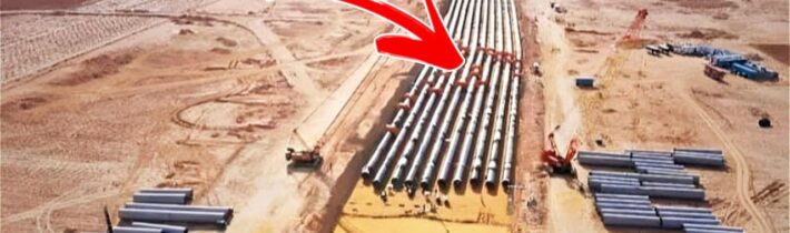 Egypt Vykopal V Poušti Novou Řeku A Toto Se Stalo
