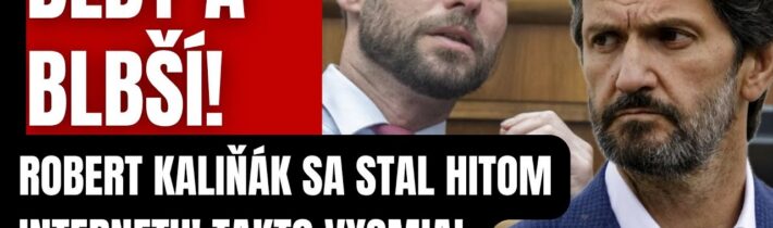 Blbý a blbší! Robert Kaliňák sa stal HITOM internetu! Takto vysmial Šimečkovcov pred kamerami…