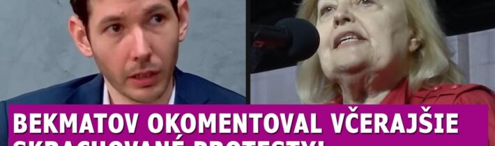 Bekmatov si podal skrachované protesty a Magdu Vášaryovú