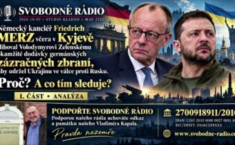 2026-10-05 – Studio Kladno – MAP 2721 – Německý kancléř Friedrich Merz včera v Kyjevě sliboval