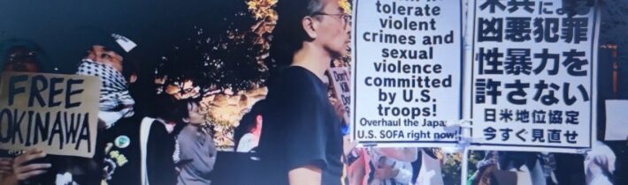 V TOKIU VYPUKLY PROTESTY: Japonsko požaduje, aby vojáci USA opustili Okinawu po uvěznění vojáka…
