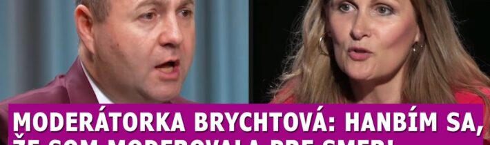 Kéry dal lekciu moderátorke Brychtovej ktorá opľula Smer, peniaze jej ale nesmrdeli