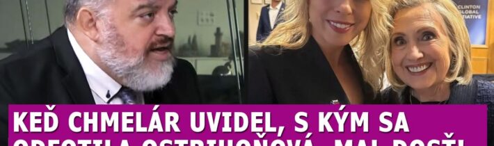Keď Chmelár uvidel s kým sa odfotila Ostrihoňová, mal toho DOSŤ
