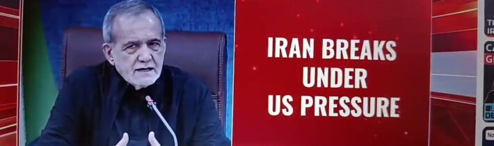 Írán se konečně hroutí pod tlakem USA; připouští kolaps poprvé od islámské revoluce v roce 1979…