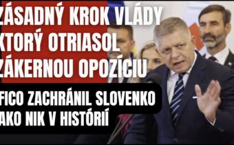 Zákerna opozícia v otrase! Fico zachránil Slovensko ako nik v hostrií